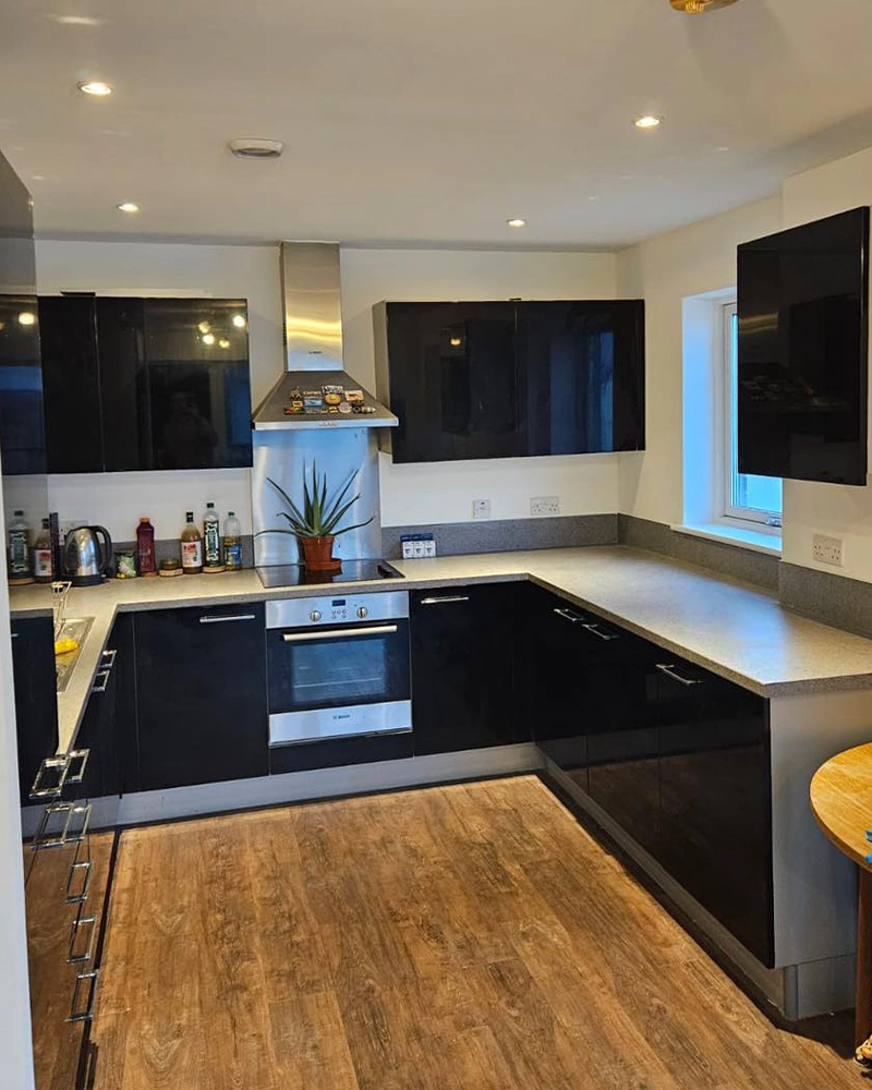 Bespoke hand-built kitchen island, Rochester workshop, LJB Carpentry Kent